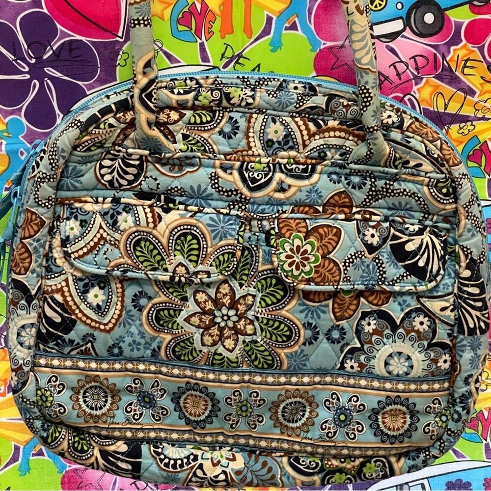 Vera Bradley Floral Patterned Women's Bag 14" x 12"